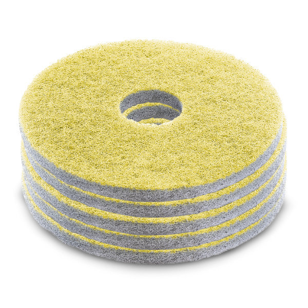Karcher Yellow Diamond Floor Pad Set 356mm - Box 5 | 6.371-251.0